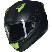 N60-6 Classico Nobile 311 Black Pulse Green Matt Full Face Helmet
