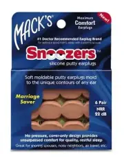 Mack’s Snoozers Silicone Putty Earplugs