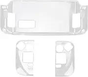 Hard Transparent Protective Case for Steam Deck Console, Full Protection, Shockproof, Non-Slip, Anti-Collision Game Console, Hard PC Cover, Scratch-Resistant