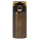 Primula Hamilton Water Bottle Single Serve Double Wall 12 oz Brown