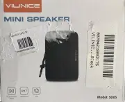 Vilinice Mini Speaker Black portable lightweight NIB