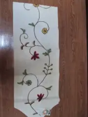NWT Japanese "Taro Home Handiwork" Vintage Embroidered Dresser Table Runner