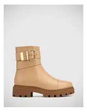 [Wittner] Fenton Leather Ankle Boot in Wheat