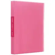King Jim A4 Fixed Display Book 60 Pocket Pink