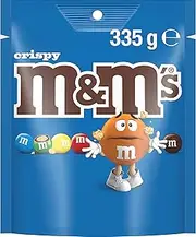 M&M's Crispy Milk Chocolate Share Bag 335g