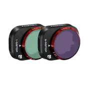 Freewell 2-Pack Varialble Filter Set (VND 1-5 & 6-9 Stop) for DJI Mini 4 Pro