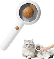 Pet Steam Brush - Long Hair Matting Self-Cleaning Brush,Anti-slip Dog Comb for Shedding Grooming Cleaning Bath Pet Care Indoor Kitten Puppy Hair Removal