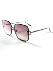 Chopard SCHF72 300X Sunglasses Titanium Women's Rose Gold Gradient 62mm