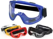 6 Pack Safety Goggles Wide-Vision Protective Glasses Fog-Proof Men Women Eye Protection Goggles