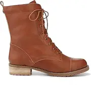 [Yellow Earth] Women's Bali Leather Lace Up Boot