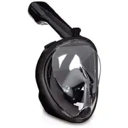 Diving mask, full face mask, snorkeling mask, anti-fog, anti-leak, 180 field of view, diving mask for children
