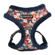 Puppia Gianni Harness A - Navy - L, (PAUD-HA1857-NY-L)