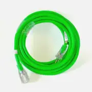 25' 12 Gauge Green Extension Cord with Lighted Single Outlet