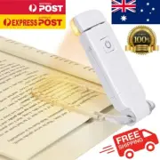 LED USB Rechargeable Book Light Clip-On Eye Protection Reading Night Lamp