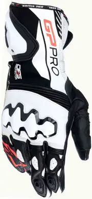 Alpinestars GP Pro R4, gloves , color: Black/White , size: XXL