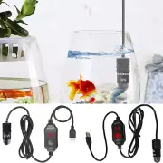 10W Mini Aquarium Heater Mini Fish Tank Heater with Digital Display><