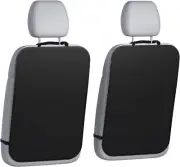 lebogner Back Seat Cover for Kids, 2 Pack X-Large Waterproof Kick Mats Backseat