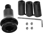 LOORGVEL 1 Set Shift Knob Adapter for Automotive Use Aluminum Alloy Gear Stick Connector with Shift Boot Retainer for Easy Installation and Secure Connection Various Vehicles