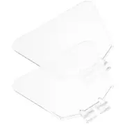 2 Pcs Plastic Protective Sheet Angle Grinder Corded Man Cover Holder Bracket