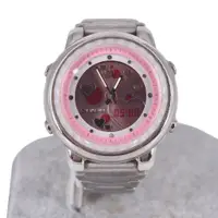 在飛比找蝦皮購物優惠-金卡價593 二手 CASIO 粉紅甜心雙顯錶(LAW-25