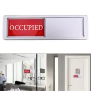 Optimize Privacy Bathroom Door Signs for Clear Occupied or Vacant Indicator