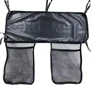 Trampoline Storage Bag, Trampoline Shoe Storage, Elastic Straps Double Compartments Breathable Organizer Easy Access for Family Friends Colleagues Kids