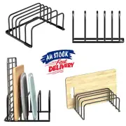 Cutting Board Rack Chopping Board Organizer Stand Holder Countertop Storage Rack