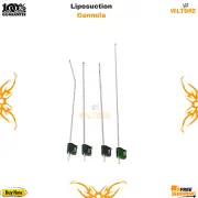Microaire Type Pal Cannula Set 4pcs Set Liposuction Cannulas