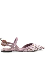 [FENDI] Colibrì Lite ballet flats 37 Pink
