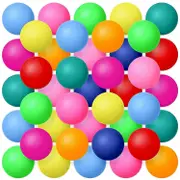 300 Pack Ping Pong Balls Table Tennis Balls 40 mm Pingpong Balls Bouncy Balls Entertainment Table Tennis Ball Multicolor