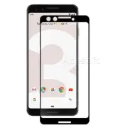Full Coverage 3D Curved Tempered Glass Screen Protector fit Google Pixel 3 Phone