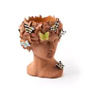 MacKENZIE CHILDS PERSEPHONE LARGE BUST PLANTER BNIB