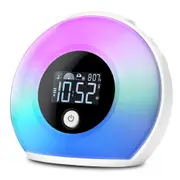 Wireless LED Night Lamp Alarm Clock and Bluetooth Speaker