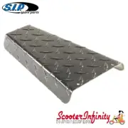 Floormat Centre Vespa (Aluminium, Black Powdercoated) LML PX EFL / Disc T5