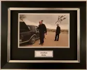 JONATHAN BANKS HAND SIGNED FRAMED PHOTO DISPLAY BREAKING BAD MIKE EHRMANTRAUT 1.