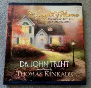 Thomas Kinkade & Dr. John Trent With JT Signature. Book The Light Of Home. New
