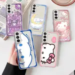 SAMSUNG HELLO KITTY CINNAMOROLL KUROMI MELODY 透明手機殼三星 GALAXY