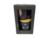 Potter's Corner Boxed Ceramic Heart Mug & Canister Set CC01B21020