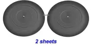 RGS0008 Official TECHNICS "For SL1200MK3D" Anti-vibration rubber mat / 2 sheets