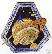 STAR TREK JUPITER SPACE STATION PATCH - STK12