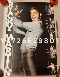 在飛比找Yahoo!奇摩拍賣優惠-Ricky Martin 瑞奇馬丁 台北演唱會海報