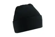 Beechfield Childrens/Kids Original Cuffed Beanie (Black) (One Size)