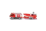 Siku 1:87 Scale Mercedes Benz Fire Engine With Boat Model Toy