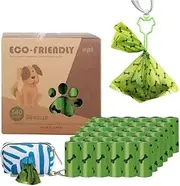Dog Poo Bags – 540 Biodegradable Lavender-Scented Waste Bags with Small Dispenser Bag & Poop Holder Clip | 36 Refill Rolls