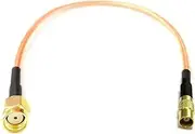 ROBAUN Wireless Modem Cable RP SMA Male Inner Hole to MCX Female Straight Pigtail Adapter RG316 10cm/15cm/30cm/50cm(30cm)