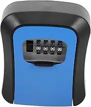 TOBBOMEY Keys Safe Box with Code Portable Theft Key Storage for Outdoor and Indoor Use for Rentals and Construction Sites Stylish Modern Design