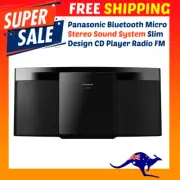 Panasonic Bluetooth Micro Stereo Sound System Slim Design CD Player Radio FM USB
