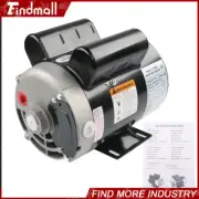 3.7HP 3450RPM Electric Motor Compressor Duty 56Frame 1 Phase 5/8" Shaft 230V