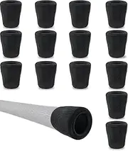 14 PCS Golf Smart Sensor Cover for Garmin Approach CT10, Arccos Smart Sensors and Other, Fit Standard, Midsized, Jumbo Sized Grips, Silicone Protective Cover Black (Smart Sensor Covers Set)