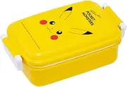 Skater RBF3ANAG-A Bento Box, 15.9 fl oz (450 ml), Pokemon Pikachu F23, Antibacterial, for Kids, Made in Japan